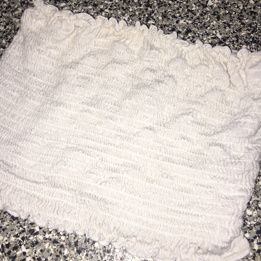 FOREVER 21  ||  white crop top ✨